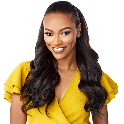 Sensationnel Synthetic Half Wig Instant Weave Drawstring  Cap IWD 4