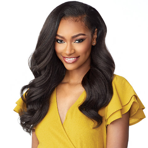 Sensationnel Synthetic Half Wig Instant Weave Drawstring  Cap IWD 4