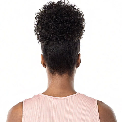 Sensationnel Synthetic Instant Bun with Bangs - JANA