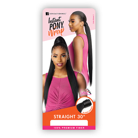 Sensationnel Synthetic Ponytail Instant Pony Wrap - STRAIGHT 30