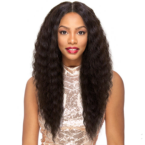 Sensual Vella Vella 100% Remi Human Hair Lace Front Wig DEEP TWIST 24