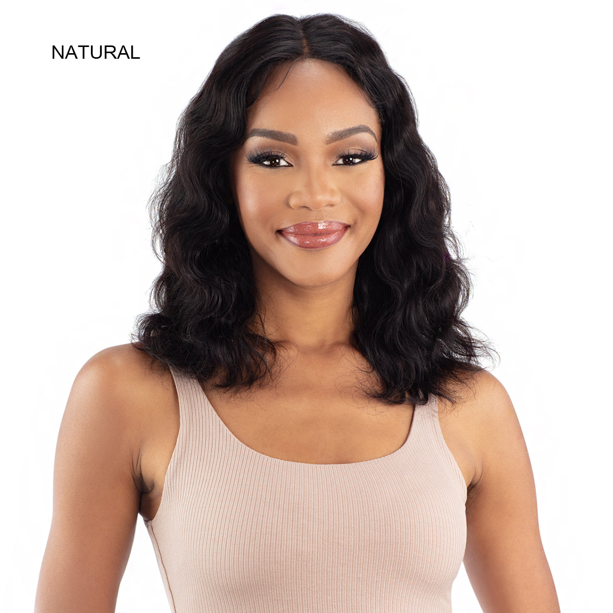 Shake N Go Golden 100% Human Hair Glueless HD Lace Front Wig - ZARINA