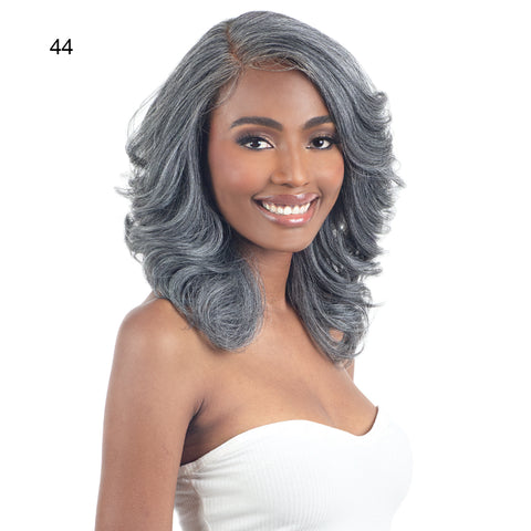 Shake N Go Snatched Synthetic Hair Glueless HD Lace Wig - ROLLER SET
