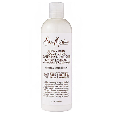 Shea Moisture 100% Virgin Coconut Oil Daily Hydration Body Lotion 13oz