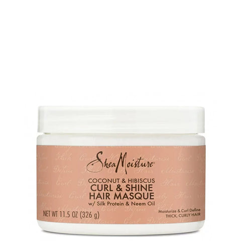 Shea Moisture Coconut & Hibiscus Curl & Shine Hair Masque 11.5oz