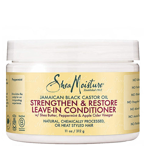Shea Moisture JBL Oil Strengthen Restore Leave-In Conditioner 11oz
