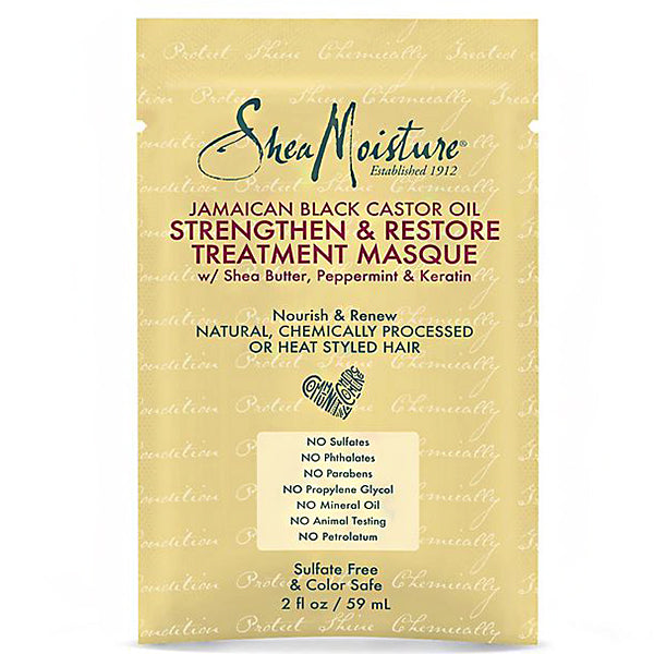 Shea Moisture JBL Oil Strengthen & Restore Treatment Masque 2oz