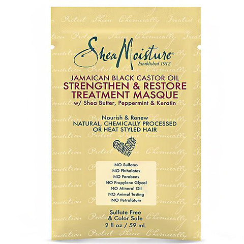 Shea Moisture JBL Oil Strengthen & Restore Treatment Masque 2oz