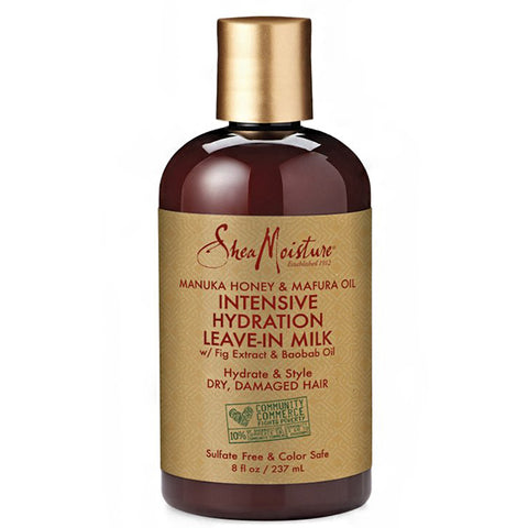 Shea Moisture Manuka Honey Mafura Oil Hydration Leave-In Milk 8oz