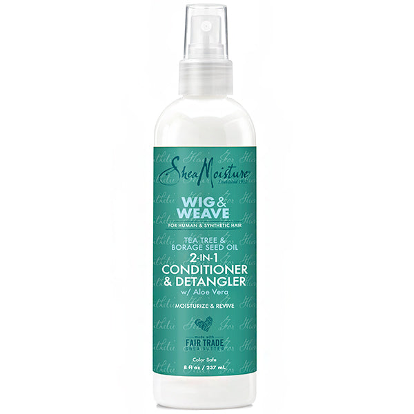 Shea Moisture Tea Tree Borage Seed Oil 2in1 Conditioner Detangler 8oz