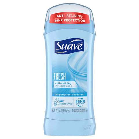 Suave Invisible Solid Antiperspirant Deodorant - Fresh 2.6oz