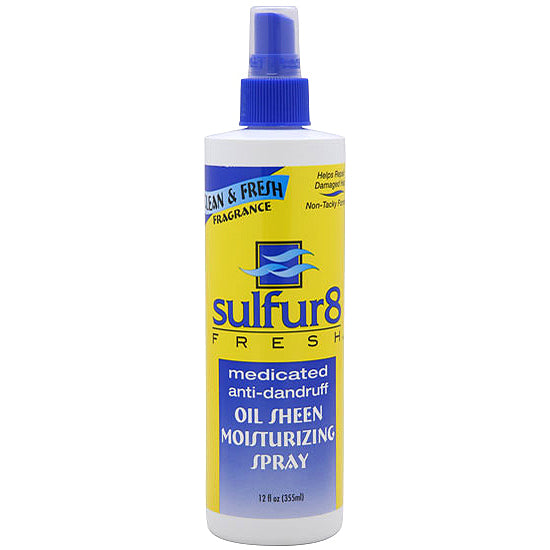 Sulfur8 Fresh Oil Sheen Moisturizing Spray 12oz