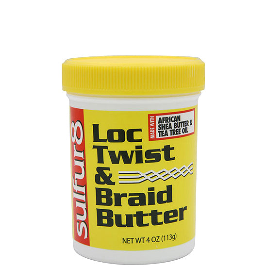 Sulfur8 Loc Twist & Braid Butter 4oz :: beautyofnewyork.com