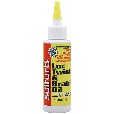 Sulfur8 Loc Twist & Braid Oil 4oz