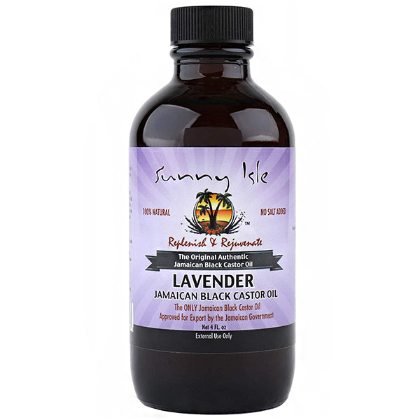 Sunny Isle Jamaican Black Castor Oil Lavender 4oz