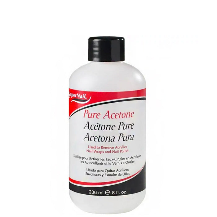 Super Nail Pure Acetone 8oz