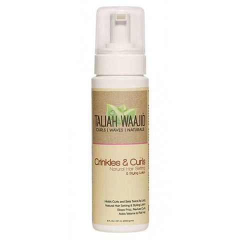 Taliah Waajid Crinkles & Curls Natural Hair Setting & Styling Lotion 8oz