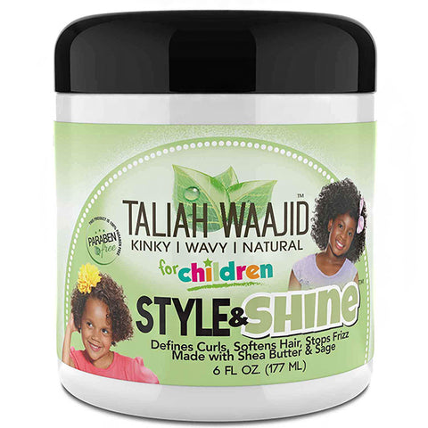 Taliah Waajid Kinky Wavy Natural for Children Herbal Style & Shine 6oz