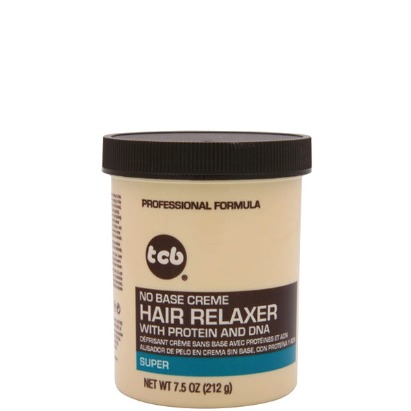 TCB No Base Creme Hair Relaxer - Super 7.5oz