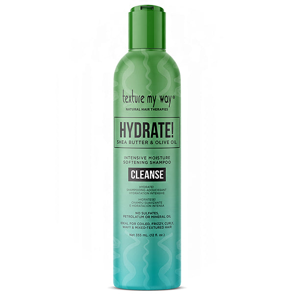 Texture My Way Hydrate! Moisture Intensive Softening Shampoo 12oz