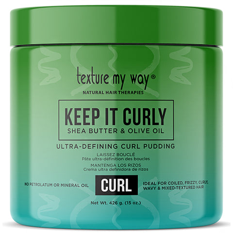 Texture My Way Keep It Curly Ultra-Defining Curl Pudding 15oz