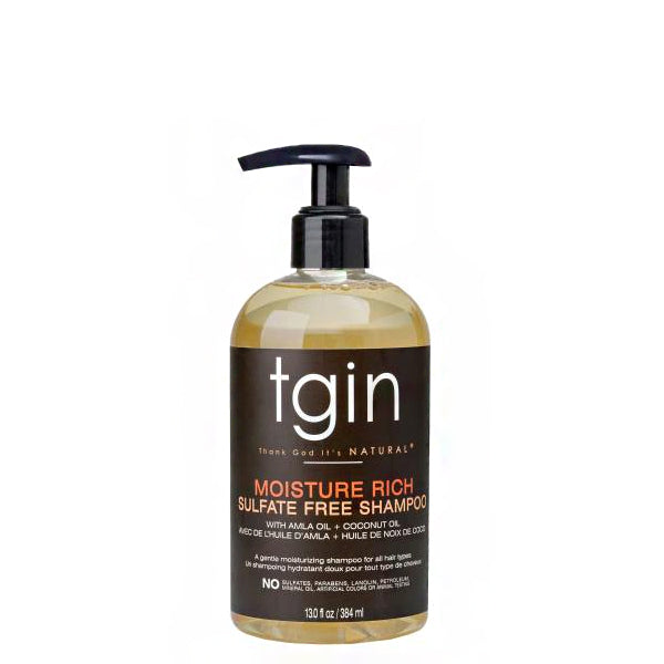 Tgin Moisture Rich Sulfate Free Shampoo 13oz