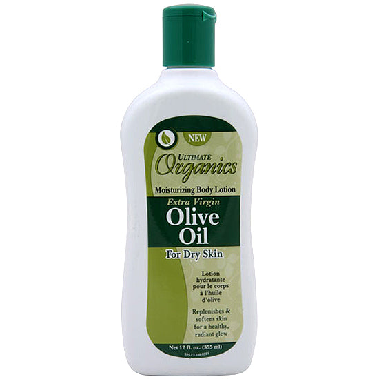 Ultimate Organics Extra Virgin Olive Oil Moisturizing Body Lotion 12oz