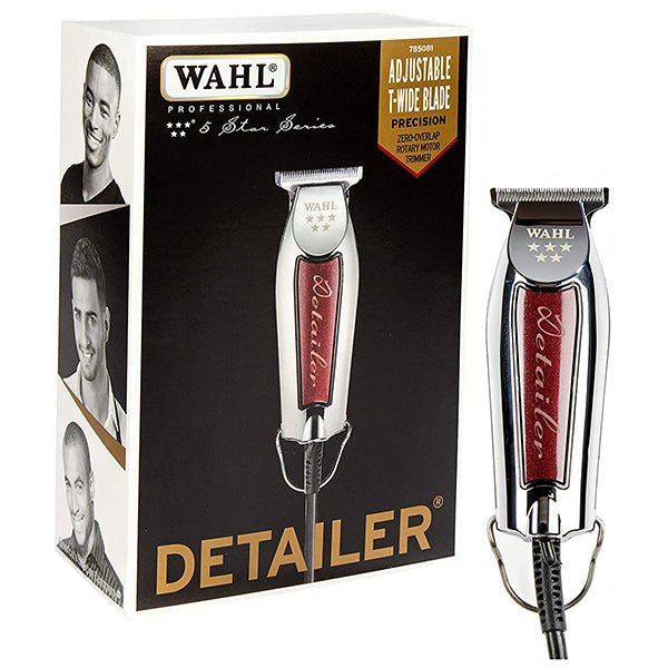 Wahl #8081 5-Star Detailer Adjustable T-Wide Blade Trimmer