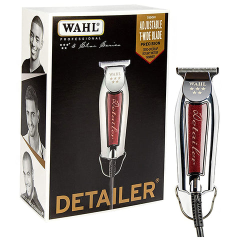 Wahl #8081 5-Star Detailer Adjustable T-Wide Blade Trimmer