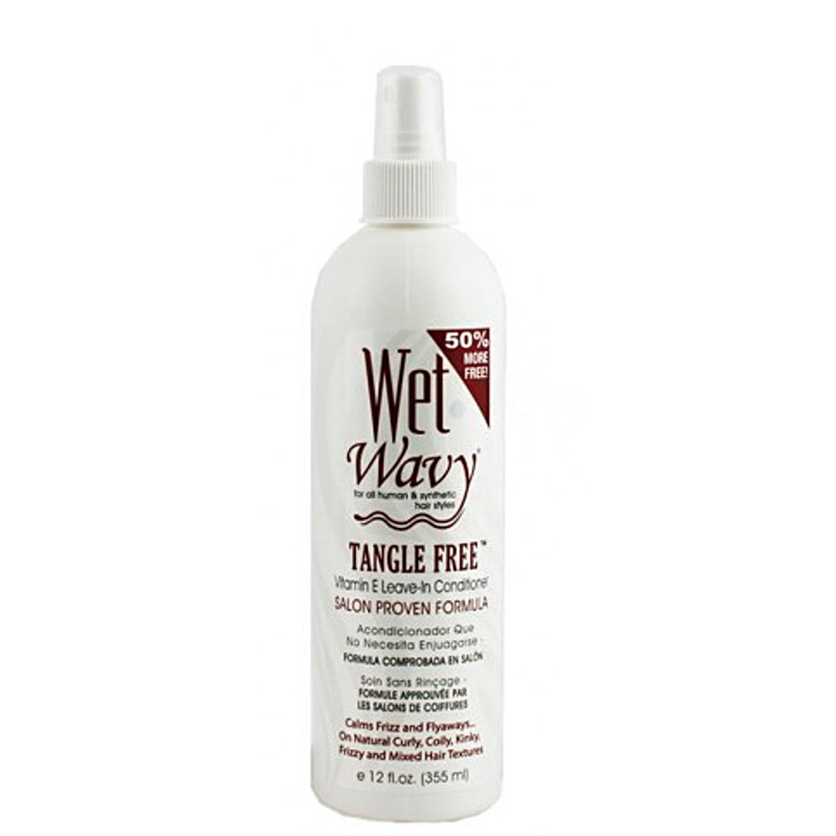 Wet-N-Wavy Vitamin E Leave-In Conditioner Tangle Free 8oz