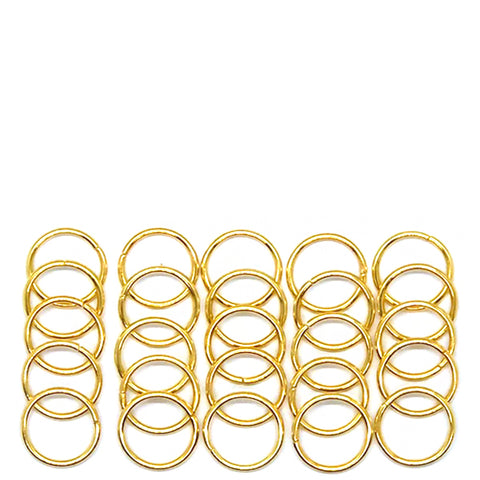 WIGO Collection Hair Accessories Braid Ring - (CTG12-Gold Ring)