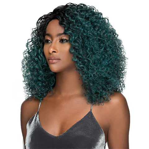 WIGO Synthetic Extreme Side Natural Plucked Lace Wig EVELYN