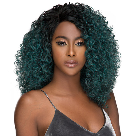 WIGO Synthetic Extreme Side Natural Plucked Lace Wig EVELYN