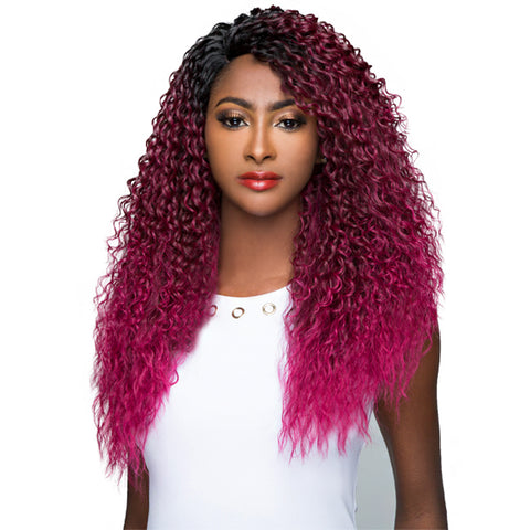 WIGO Synthetic Extreme Side Natural Plucked Lace Wig KANTU