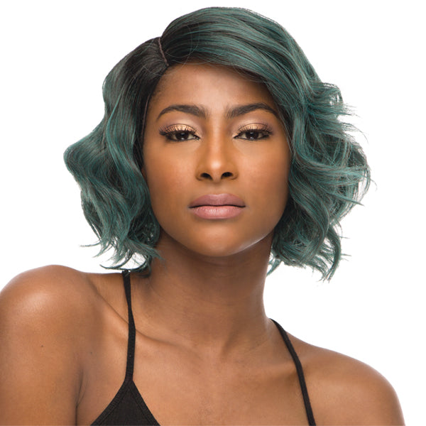 WIGO Synthetic Extreme Side Natural Plucked Lace Wig SAMMI
