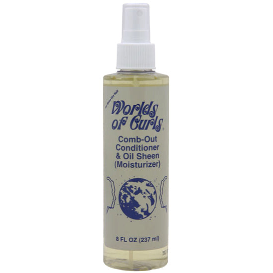 Worlds of Curls Comb-Out Conditioner & Oil Sheen - Extra Dry Hair 8oz
