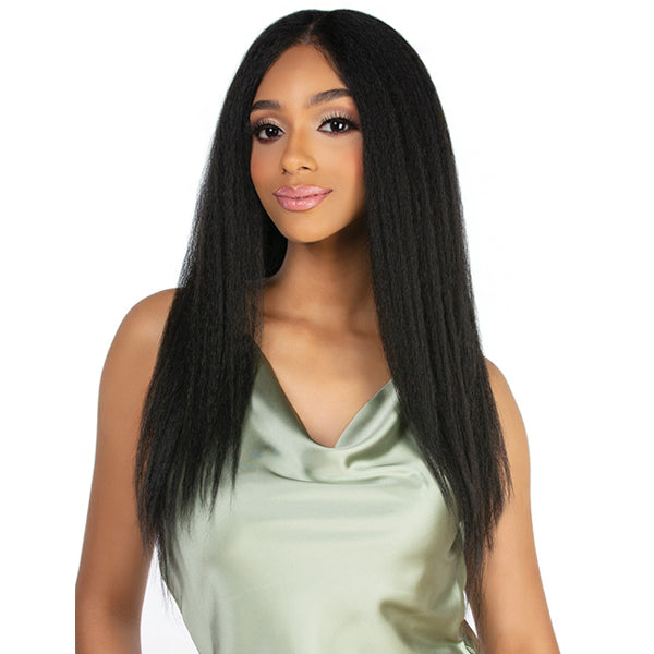 Harlem 125 Kima Human Hair Blend Glueless  HD Lace Wig - KSL74