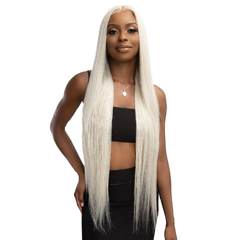 Janet Collection Remy Illusion X-Long Human Blend HD Lace Wig - PAKI