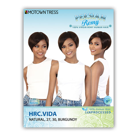 Motown Tress 100% Persian Virgin Remy Hair Glueless Wig - HRC VIDA