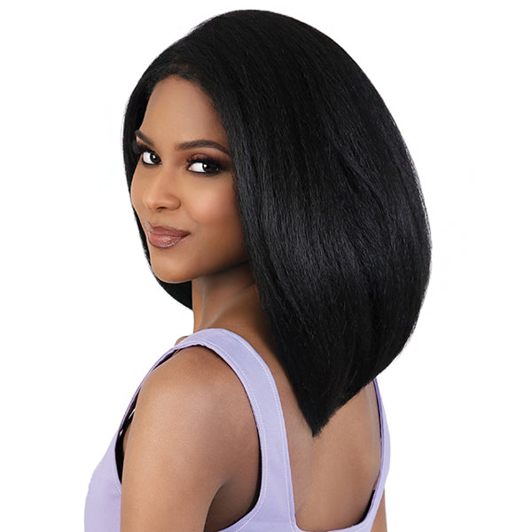Motown Tress Glam Touch Human Hair Blend 13x4 Glueless HD Lace Wig - HBL 134ZOA