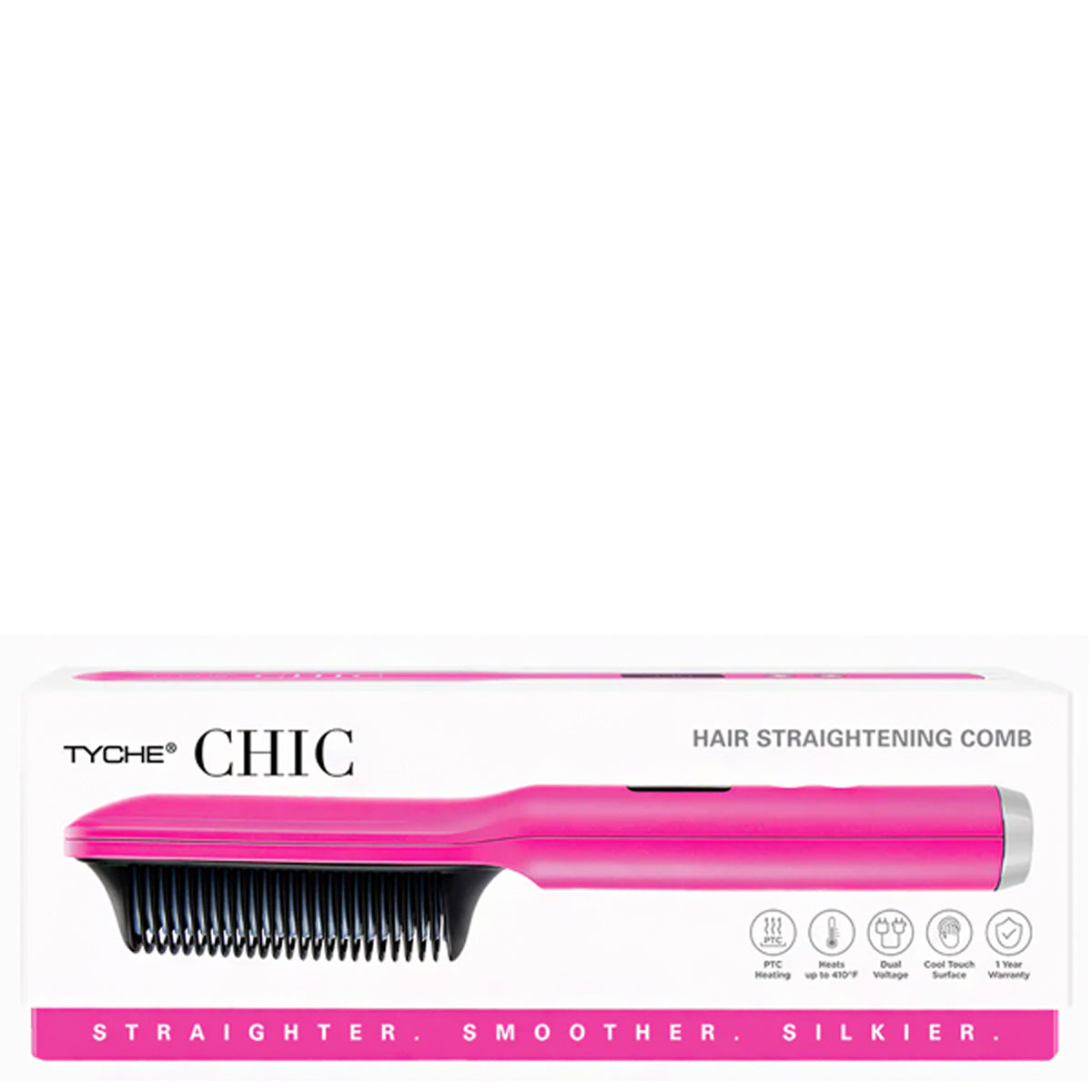 Nicka K New York #HZHB02X Tyche Chic Hair Straightening Comb