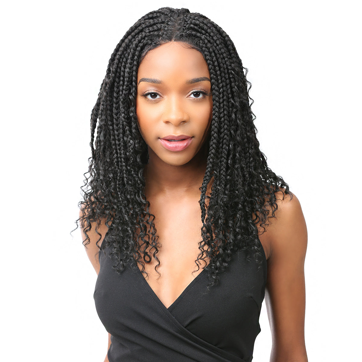 Nutique Illuze Synthetic Hair 4x4 Glueless HD Lace Wig - BOHO BOX DEEP 16