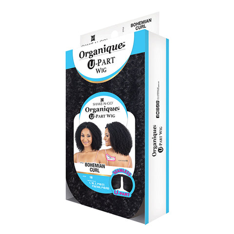 Organique Synthetic Hair U Part Wig - NATURAL BOHEMIAN CURL