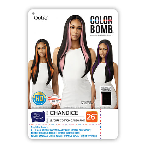 Outre Color Bomb Synthetic Hair HD Lace Front Wig - CHANDICE