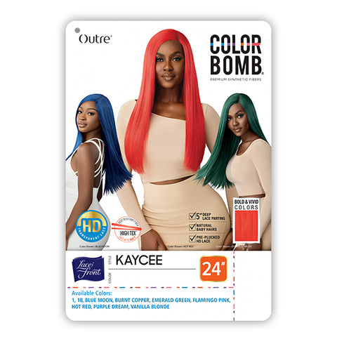 Outre Color Bomb Synthetic Hair HD Lace Front Wig - KAYCEE