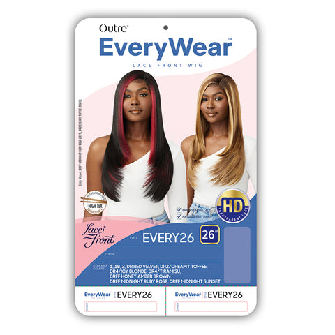 Outre EveryWear Synthetic HD Lace Front Wig - EVERY 26