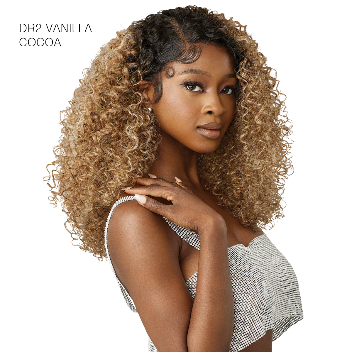Outre Melted Hairline Swirlista Synthetic Glueless HD Lace Front Wig - SWIRL 103