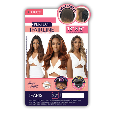 Outre Perfect Hairline Synthetic Glueless HD Lace Wig - FARIS (13x6 lace frontal)