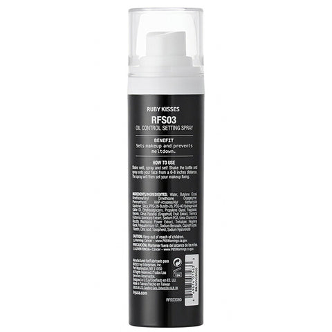 Ruby Kisses RFS03 Matte Oil Control Setting Spray 1.76oz