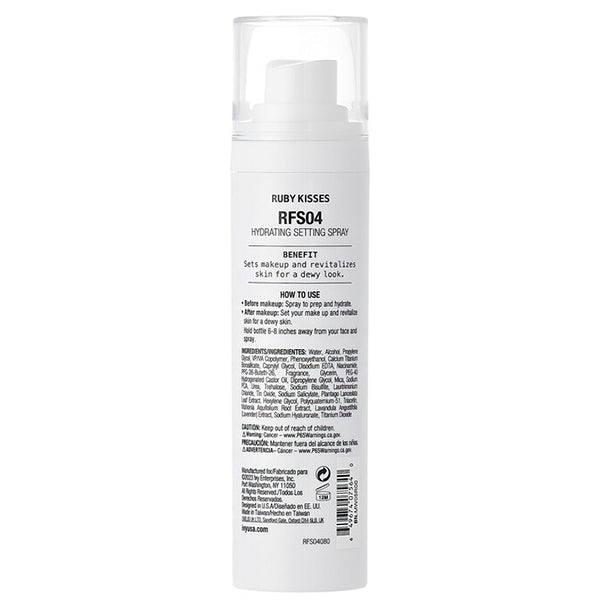 Ruby Kisses RFS04 Dewy Hydrating Setting Spray 1.76oz